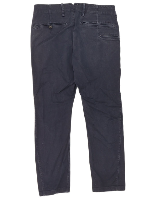 Pantaloni cargo slim fit da uomo G-Star W32 L27 cotone blu navy