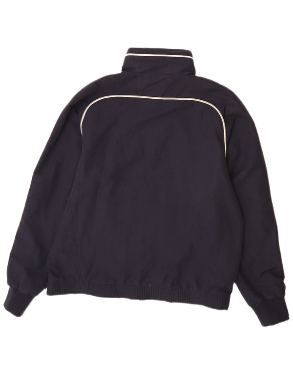 CHAMPION Giacca da tuta da uomo in poliestere color block medio blu navy