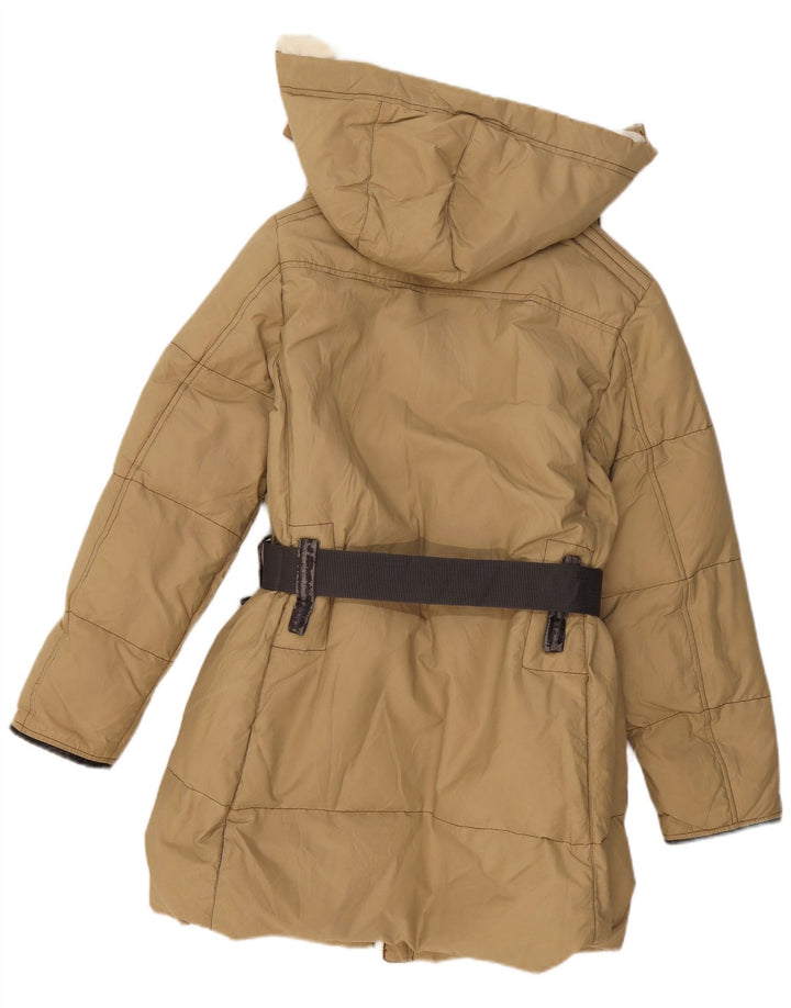 Cappotto imbottito con cappuccio da donna Murphy & Nye UK 14 Poliammide kaki medio