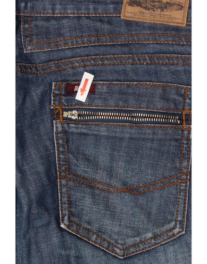 Jeans slim da donna Rifle W30 L35 cotone blu