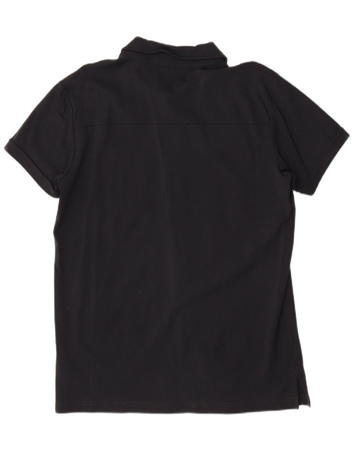 Camicia a maniche corte da uomo Wrangler 2XL nera in poliammide