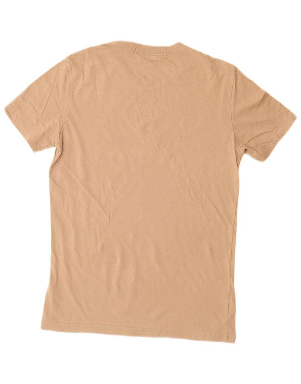 CALVIN KLEIN JEANS T-shirt grafica da uomo Top in cotone marrone medio