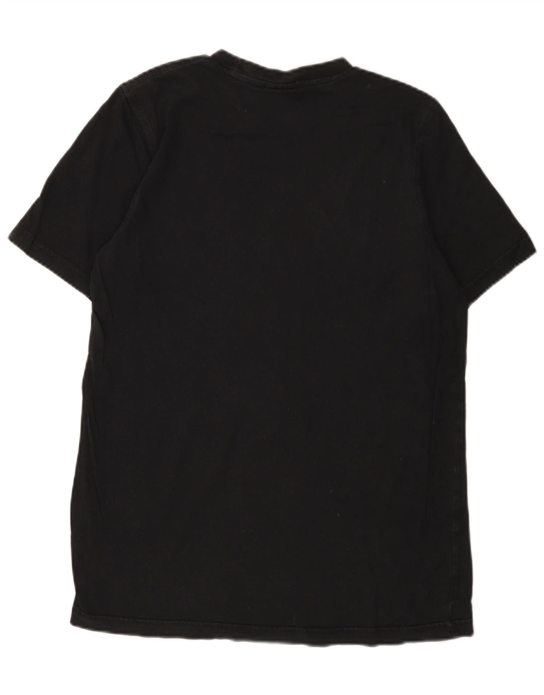 T-shirt grafica da uomo Adidas Top in cotone nero medio