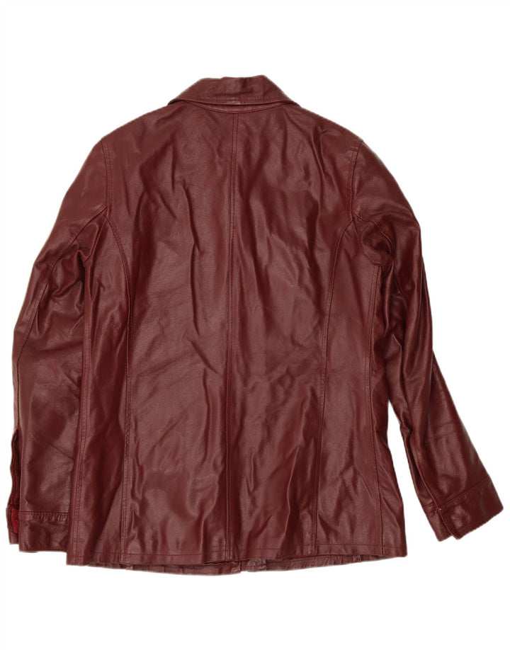 Giacca In Pelle Donna Conbipel IT 44 Medio Marrone