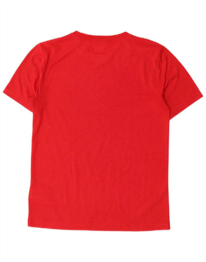 T-shirt grafica Jordan da ragazzo, 12-13 anni, grande, rossa, in poliestere