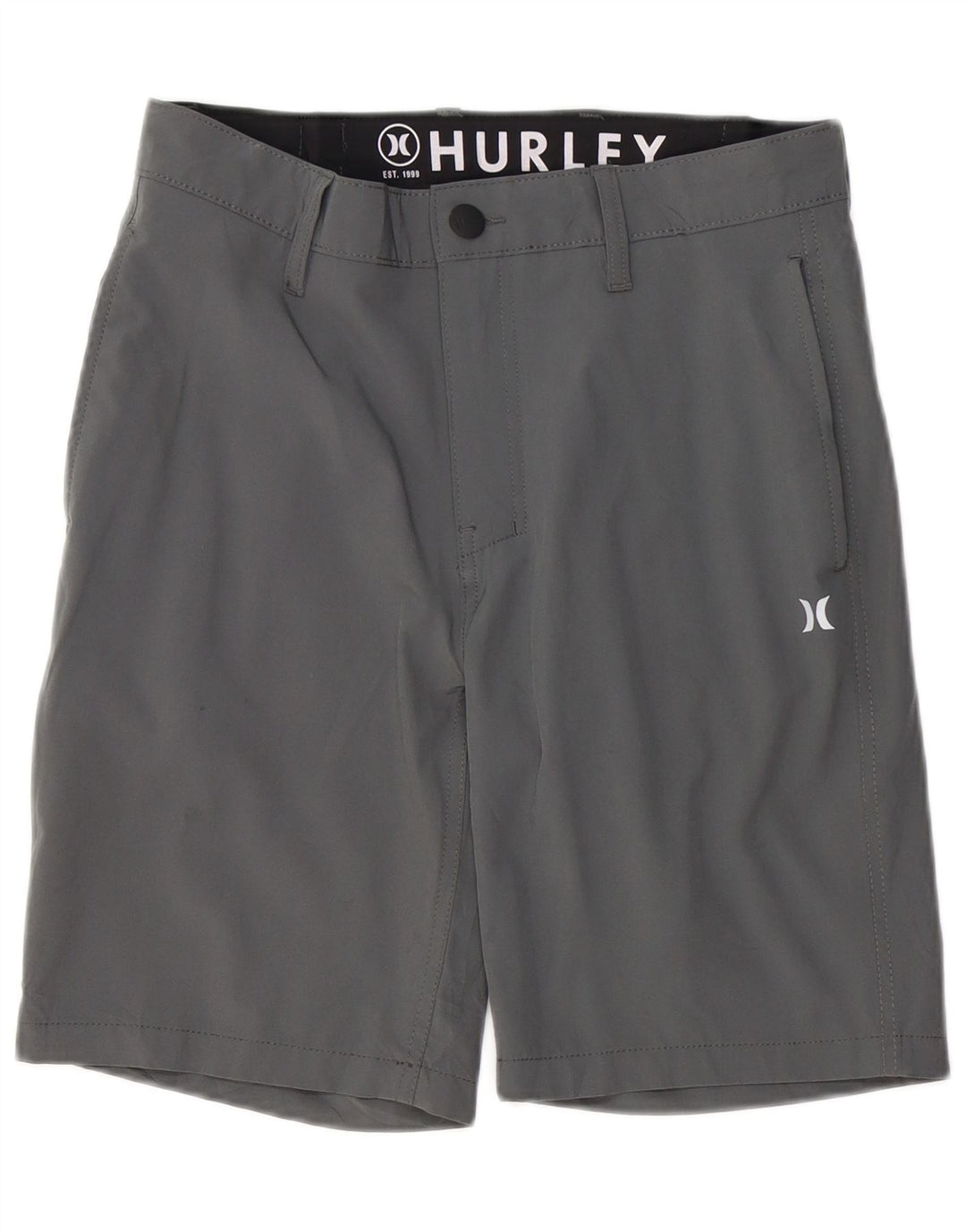 Pantaloncini chino da uomo HURLEY W30 poliestere grigio medio