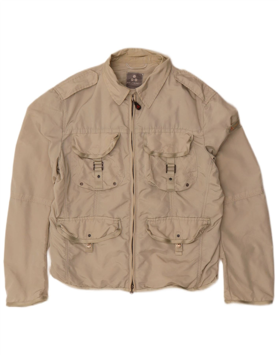 PEUTEREY Giacca utilitaria da uomo UK 40 Large Beige