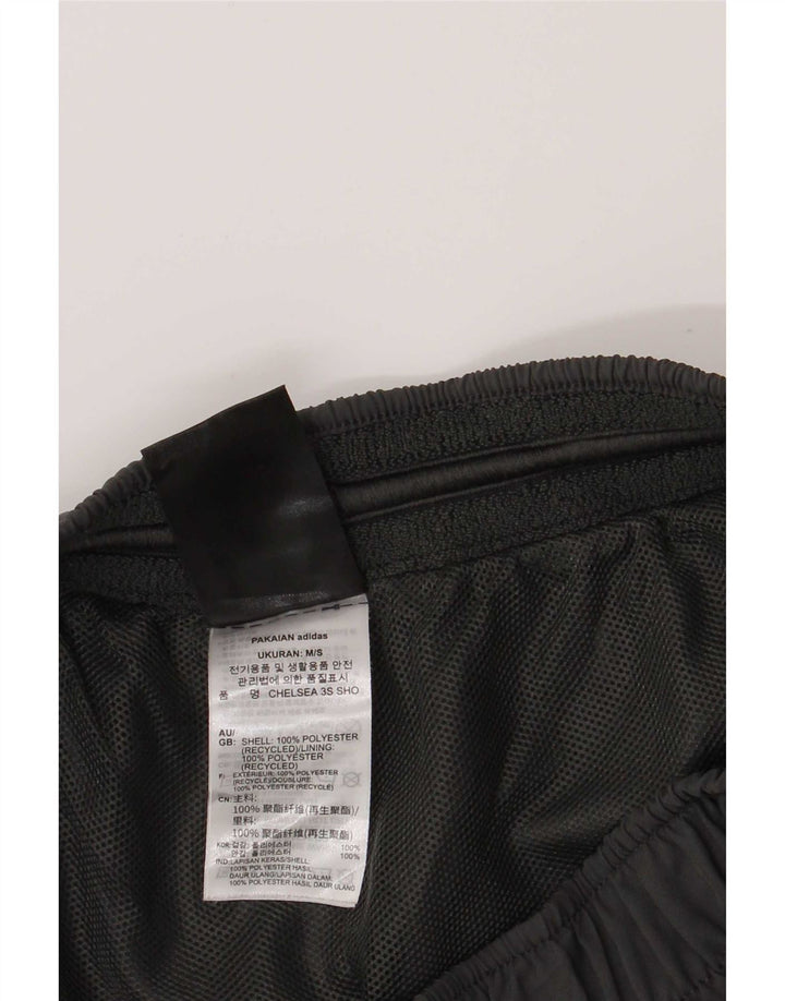 Pantaloncini sportivi regolari da uomo Adidas medi W30 L4 grigio poliestere sportivo