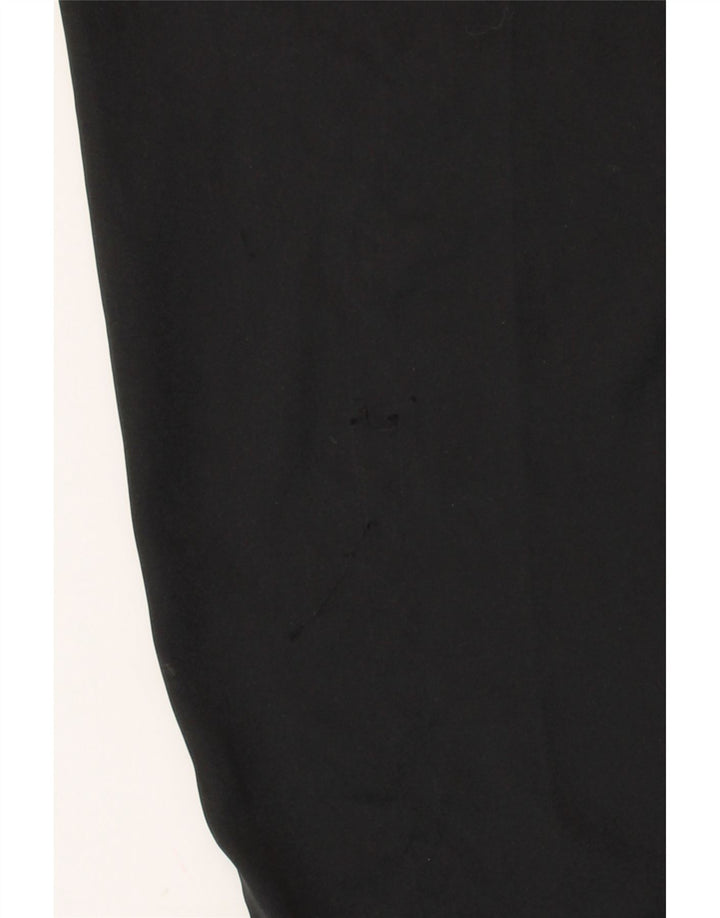 BENETTON Womens Tracksuit Trousers UK 10 Small  Black Polyester Vintage Benetton and Second-Hand Benetton from Messina Hembry 