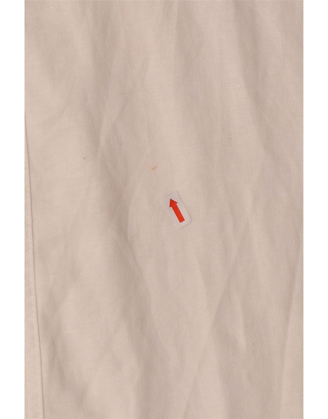 MONSOON Pantaloni chino bootcut da donna UK 12 Medium W32 L31 Lino bianco