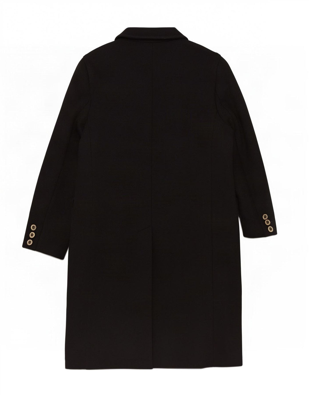 Cappotto da weekend da donna Max Mara UK 12 Lana nera media