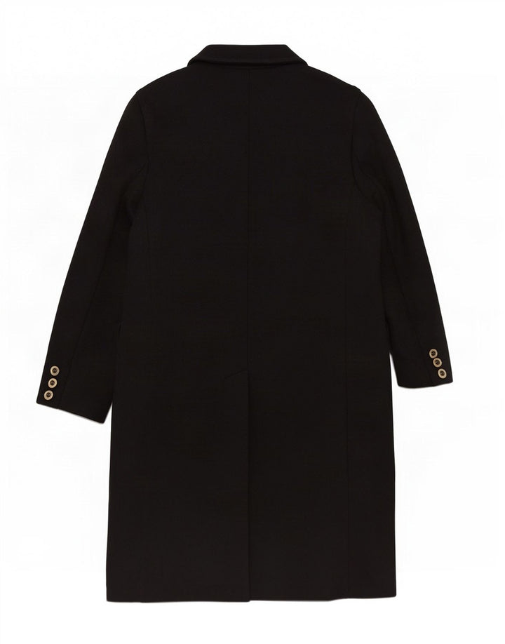 Cappotto da weekend da donna Max Mara UK 12 Lana nera media