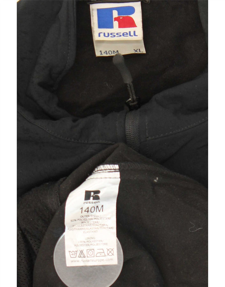 Giacca a vento da uomo Russell Athletic UK 42 XL poliestere nero