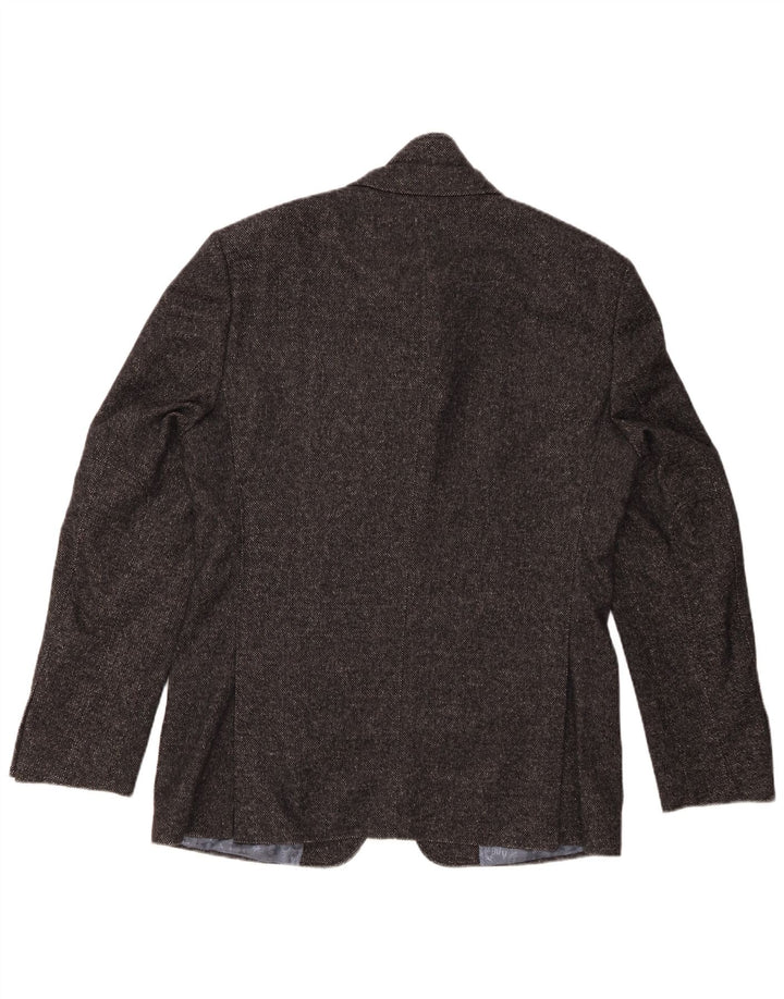 ROY ROBSON Giacca blazer da uomo a 3 bottoni UK 38 Lana nuova grigio medio