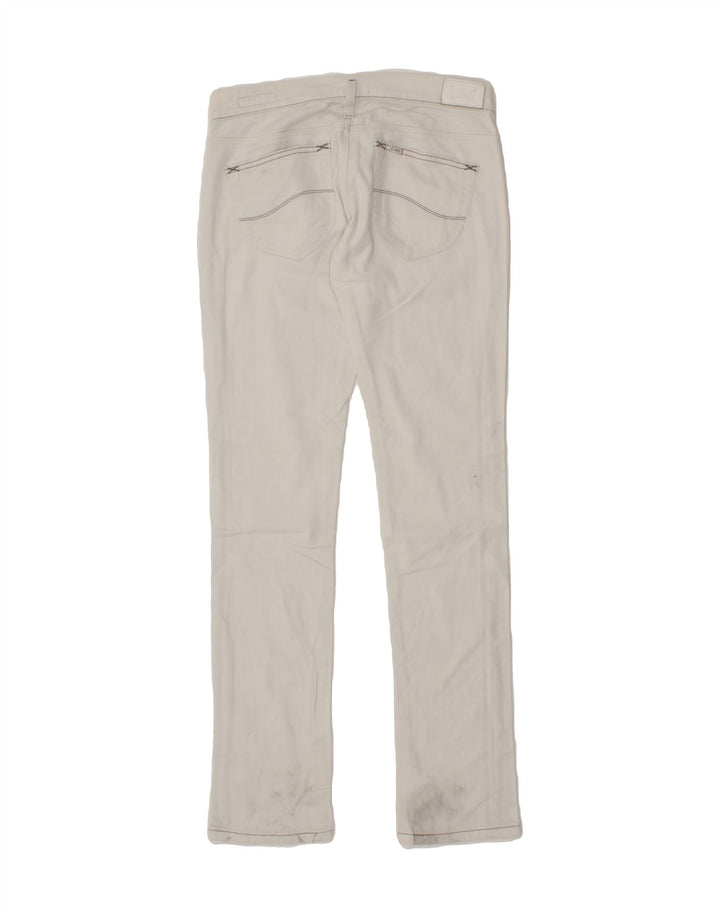 LEE Womens Skinny Jeans W32 L32 Off White Vintage Lee and Second-Hand Lee from Messina Hembry 