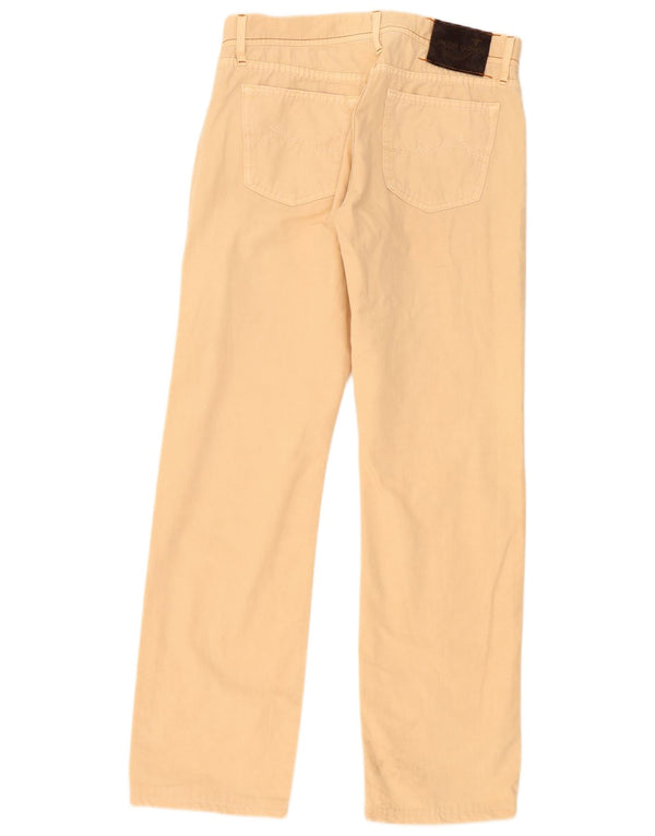 Pantaloni casual dritti da uomo Jacob Cohen W35 L33 in cotone beige