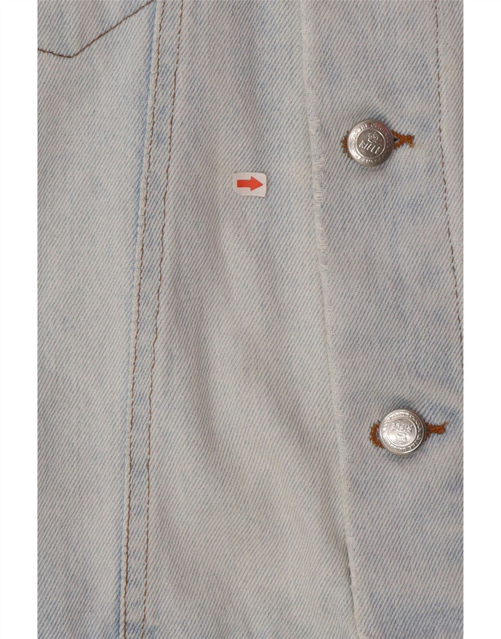 Giacca di jeans oversize da donna Rifle UK 18 XL Blu
