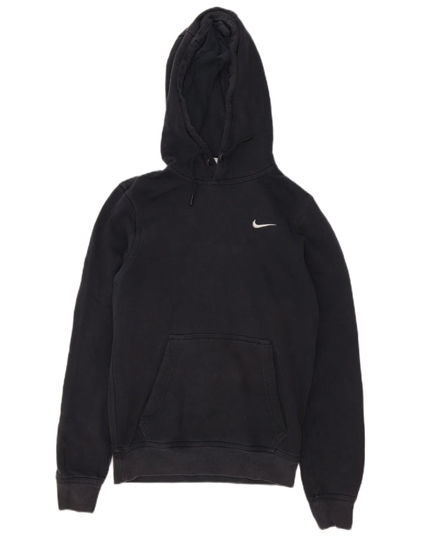 Felpa con cappuccio da uomo Nike XS in cotone nero