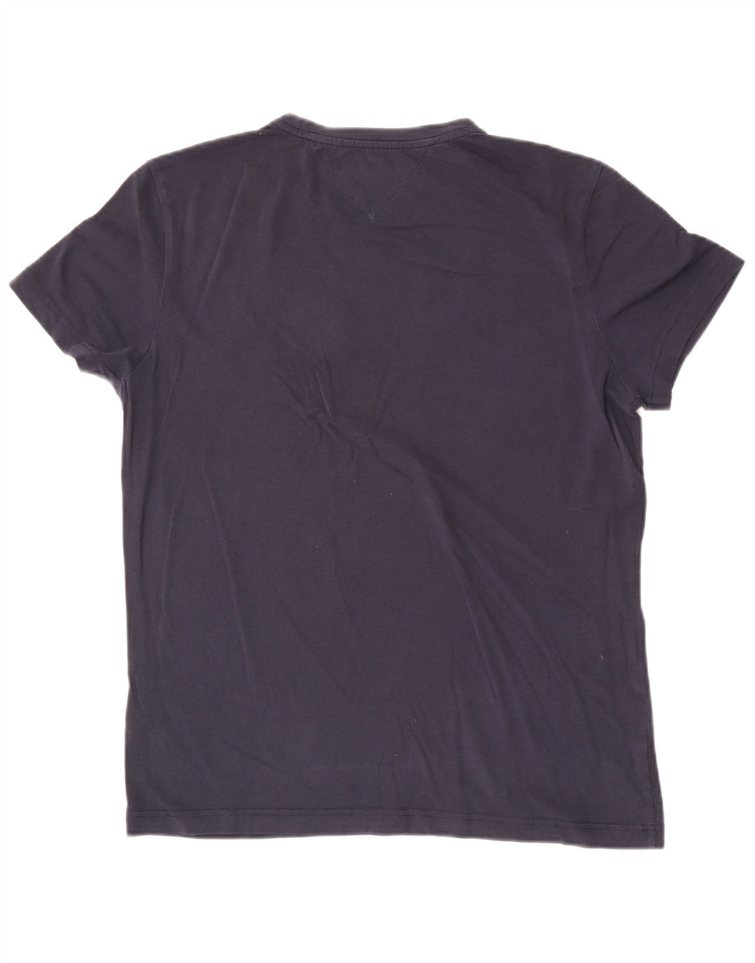 T-shirt da uomo Tommy Hilfiger Top Large in cotone blu navy