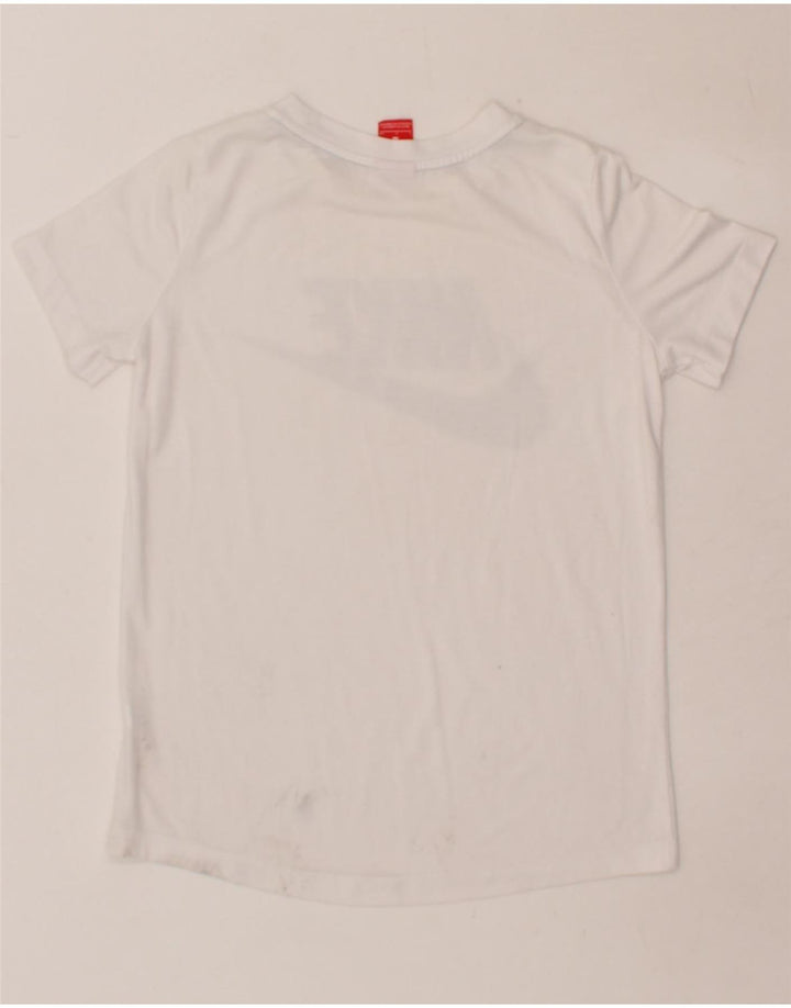 NIKE Mens Graphic T-Shirt Top Small White Vintage Nike and Second-Hand Nike from Messina Hembry 