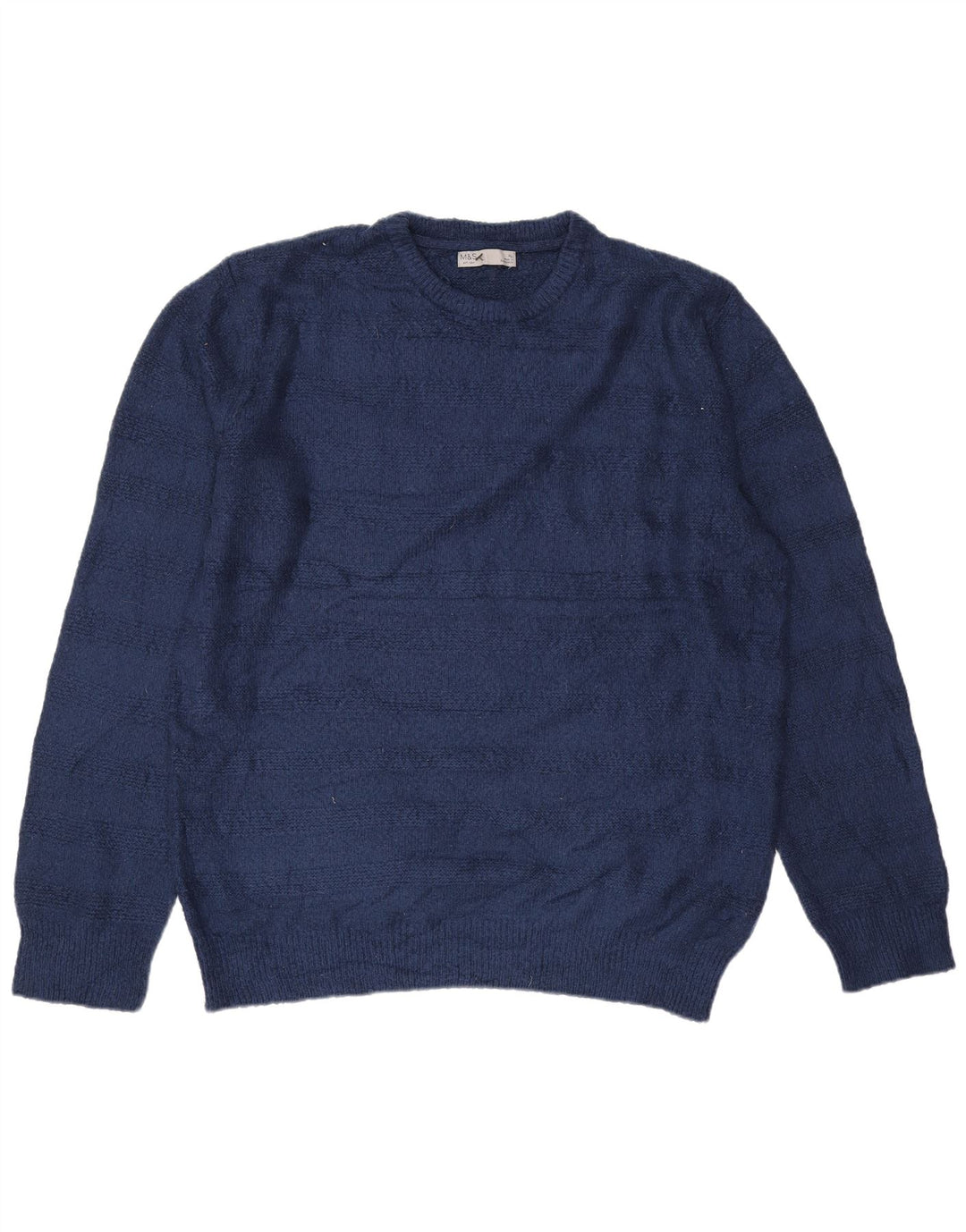Maglione maglione girocollo da uomo Marks & Spencer XL blu navy