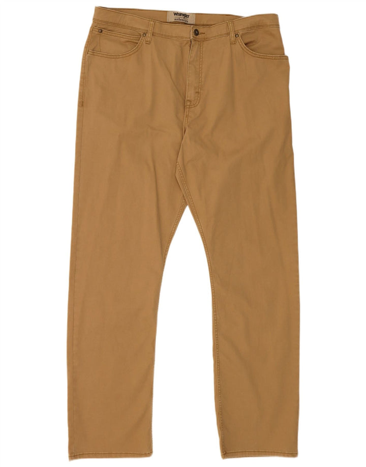 Pantaloni cargo dritti da uomo Wrangler W38 L32 in cotone beige