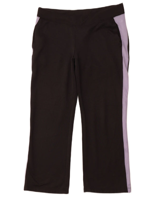 Pantaloni da tuta da donna REEBOK UK 12 Medium Black Colourblock