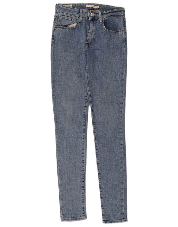 Jeans skinny a vita alta Levi's 721 da donna W27 L32 cotone blu