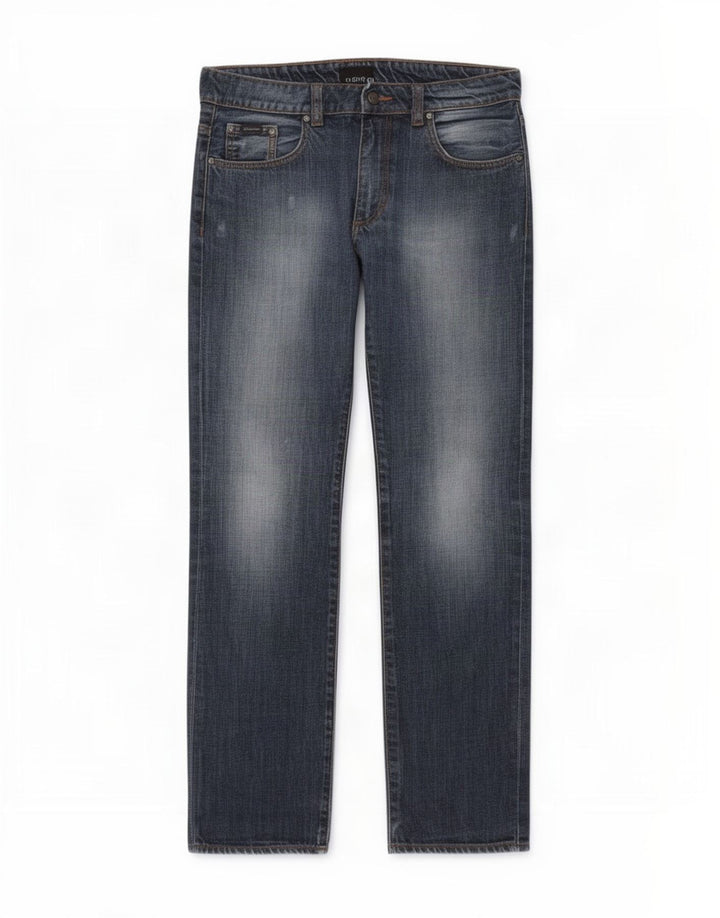 Jeans dritti da uomo Calvin Klein W31 L32 Blu