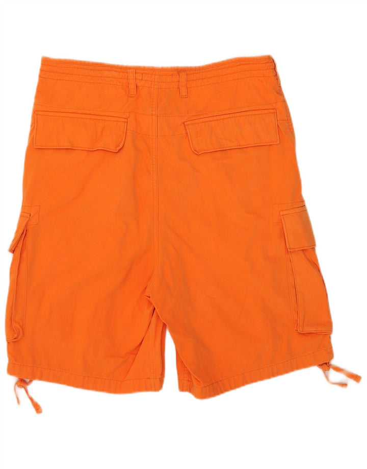 Pantaloncini cargo da uomo French Connection W32 cotone arancione medio