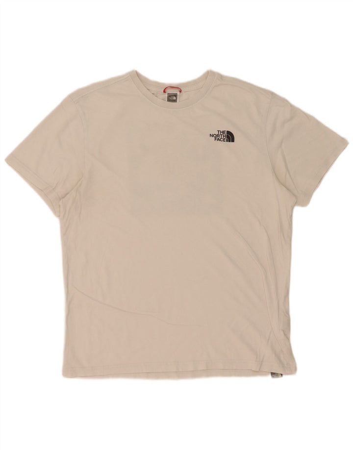 T-shirt grafica da uomo The North Face Top in cotone bianco medio