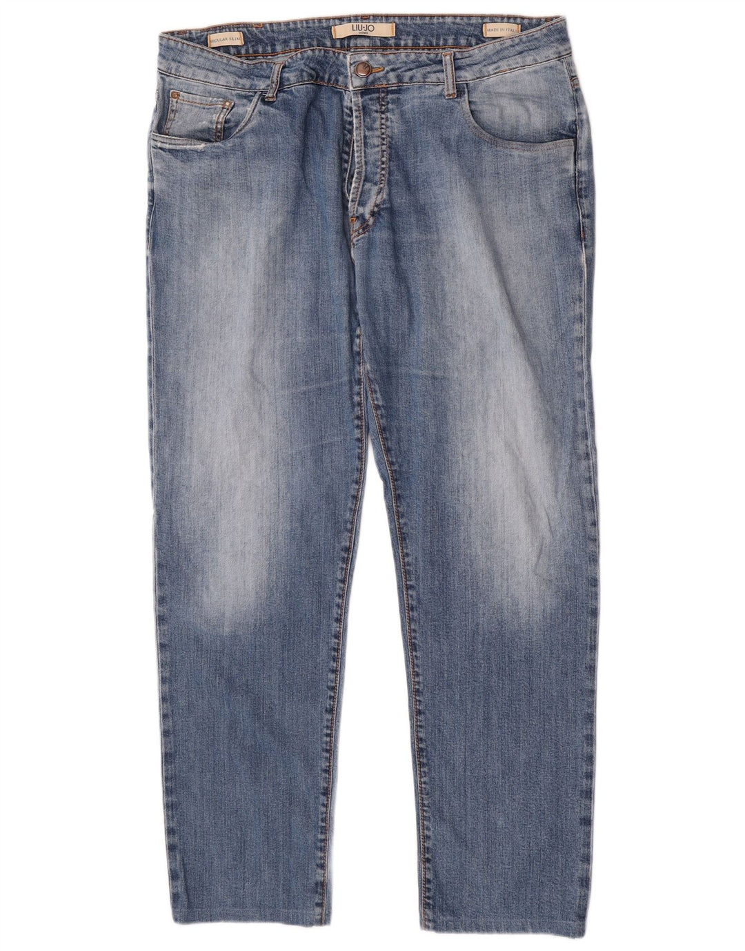 Jeans Liu Jo Uomo Regular Slim W38 L31 Cotone Blu