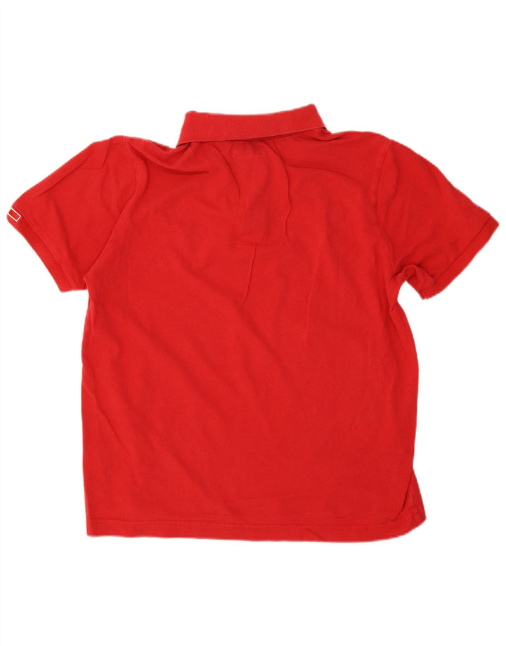 Polo Kappa Uomo Large Rossa In Cotone