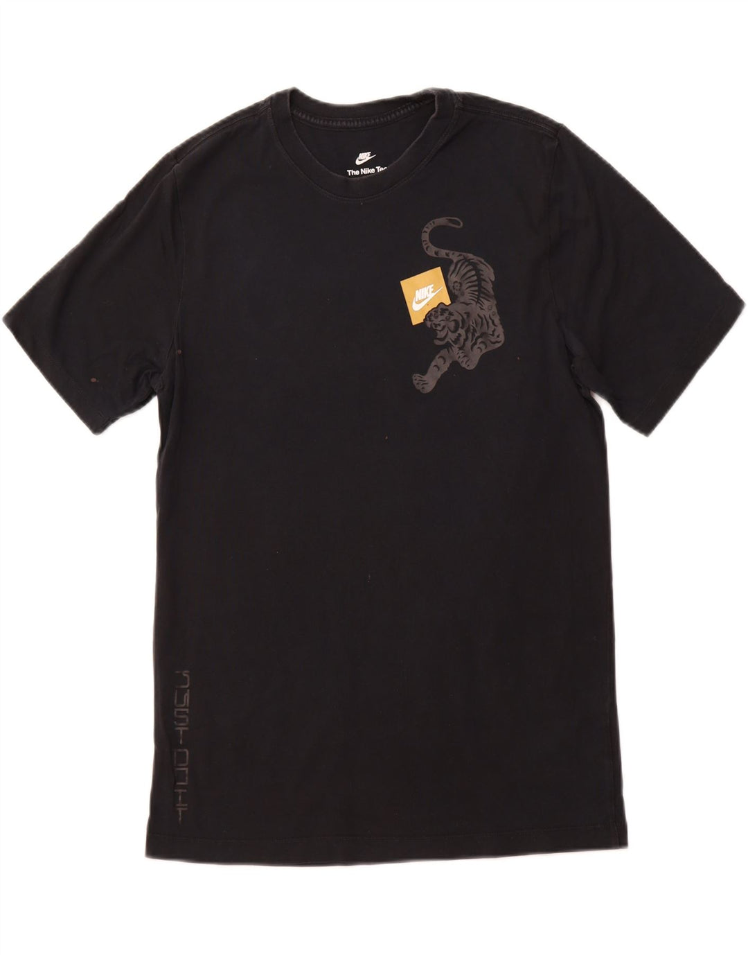T-shirt grafica NIKE da uomo alta, media, nera