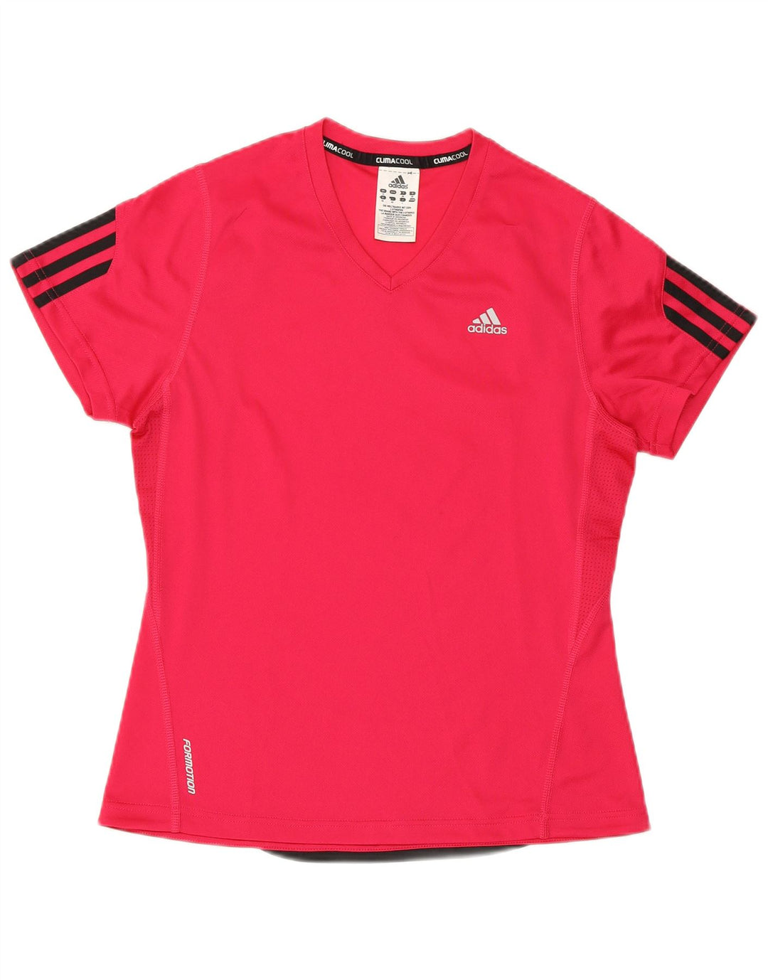 T-shirt ADIDAS da donna Climacool UK 12 poliestere rosa medio