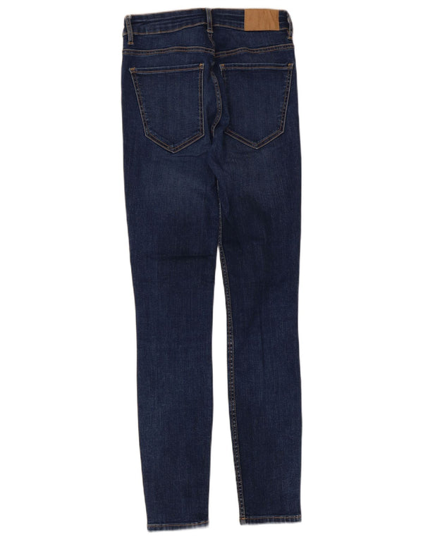 Jeans skinny da donna Zara EU 34 2XS W24 L27 Blu navy
