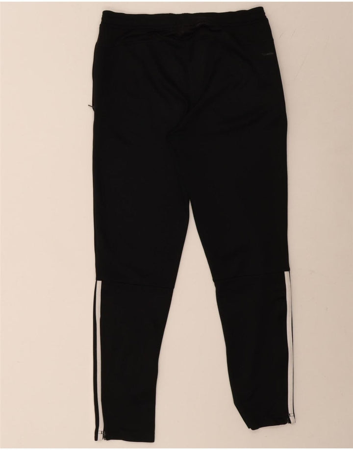 Pantaloni della tuta da ragazzo Adidas 13-14 anni in poliestere nero