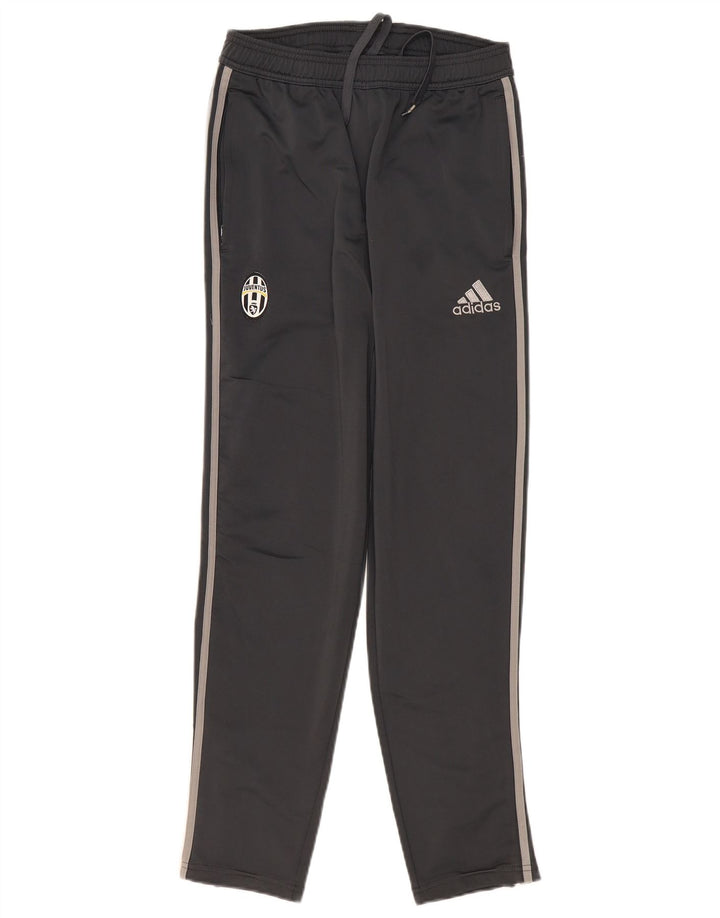 Pantaloni da tuta Adidas da uomo Juventus piccoli in poliestere grigio