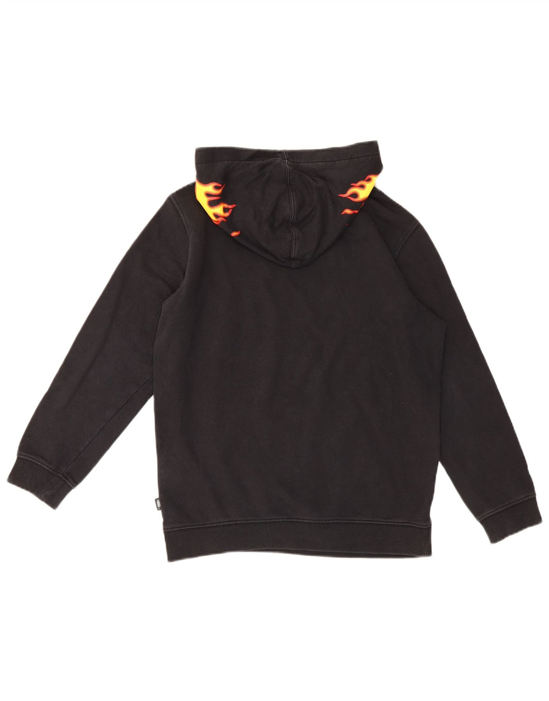 Felpa con cappuccio grafica da ragazzo Vans 12-13 anni Large Nera