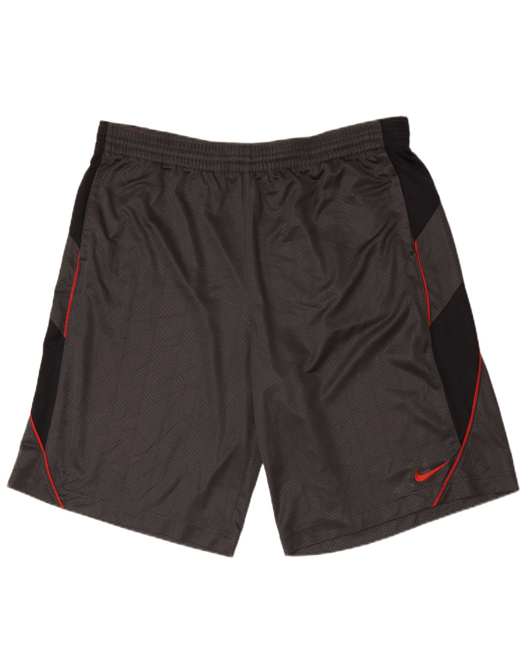Pantaloncini sportivi da uomo Nike 2XL Poliestere color block grigio