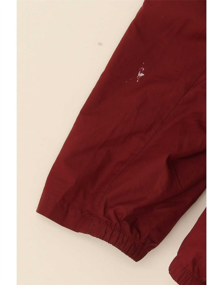 Giacca a vento con cappuccio da uomo Rohan UK 38 Poliestere bordeaux medio