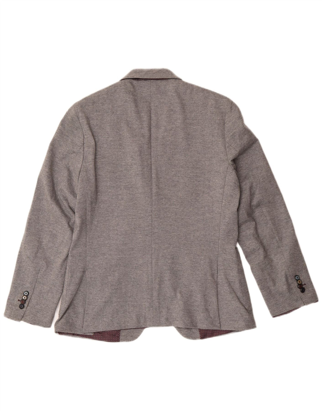 Giacca blazer a 2 bottoni da donna John Barritt IT 50 XL cotone grigio