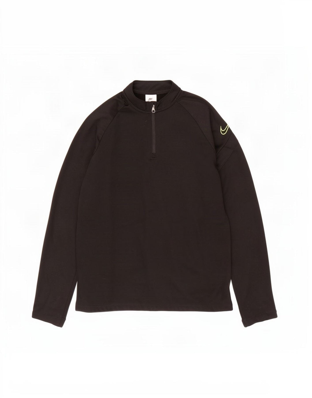 Top della tuta pullover con grafica Nike da ragazzo Dri Fit 12-13 anni grande nera