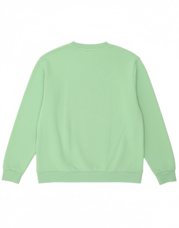 Felpa grafica da uomo Kappa maglione 2XL cotone verde