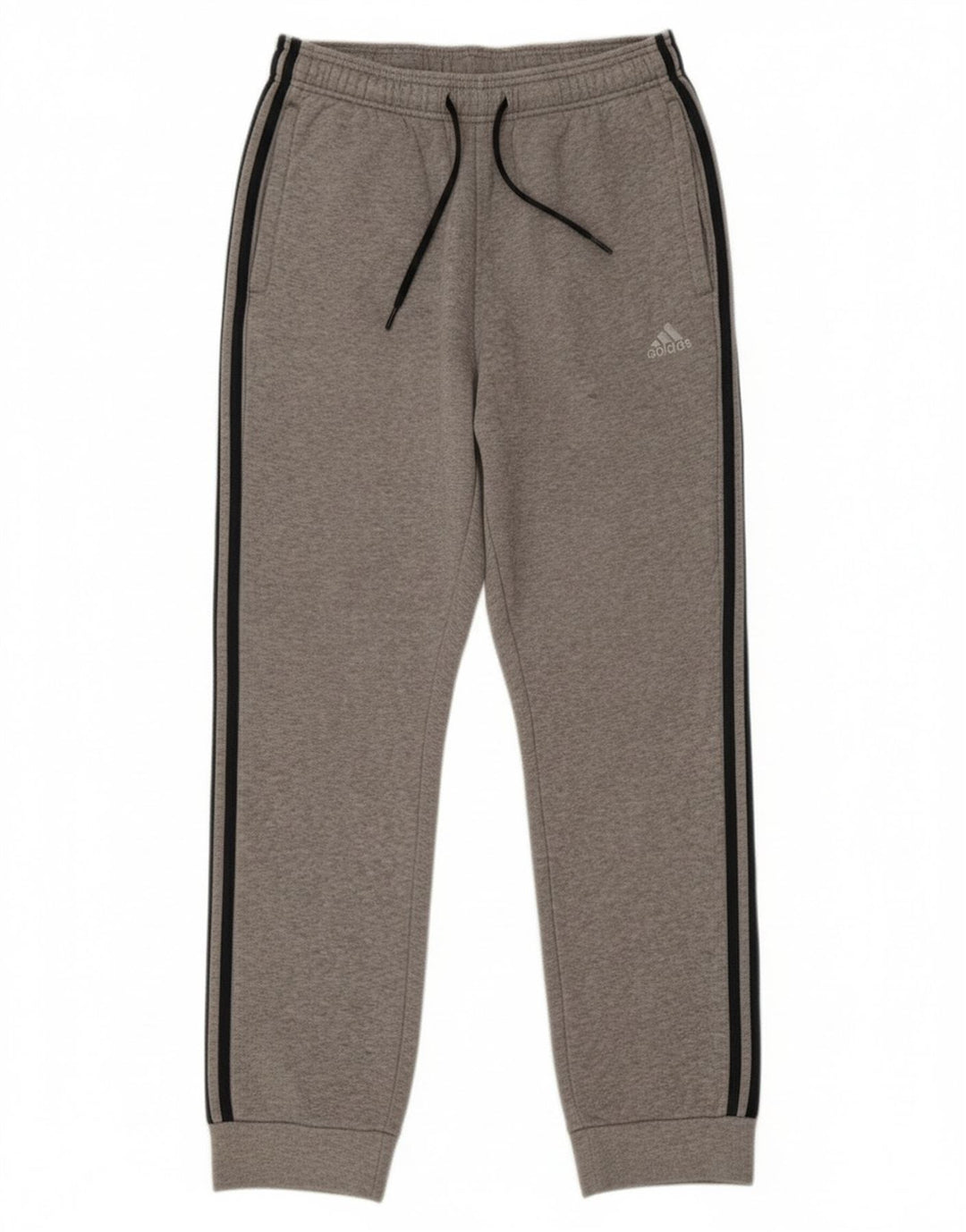 Pantaloni da tuta da uomo Adidas Joggers in cotone grigio medio