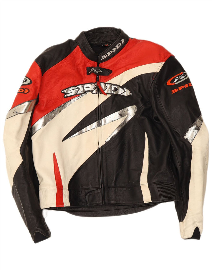 Giacca da moto racer grafica da uomo Spidi IT 54 2XL Colourblock multicolore