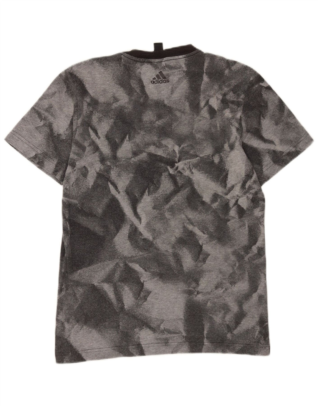 T-shirt grafica da uomo ADIDAS Top Small grigia Tie Dye
