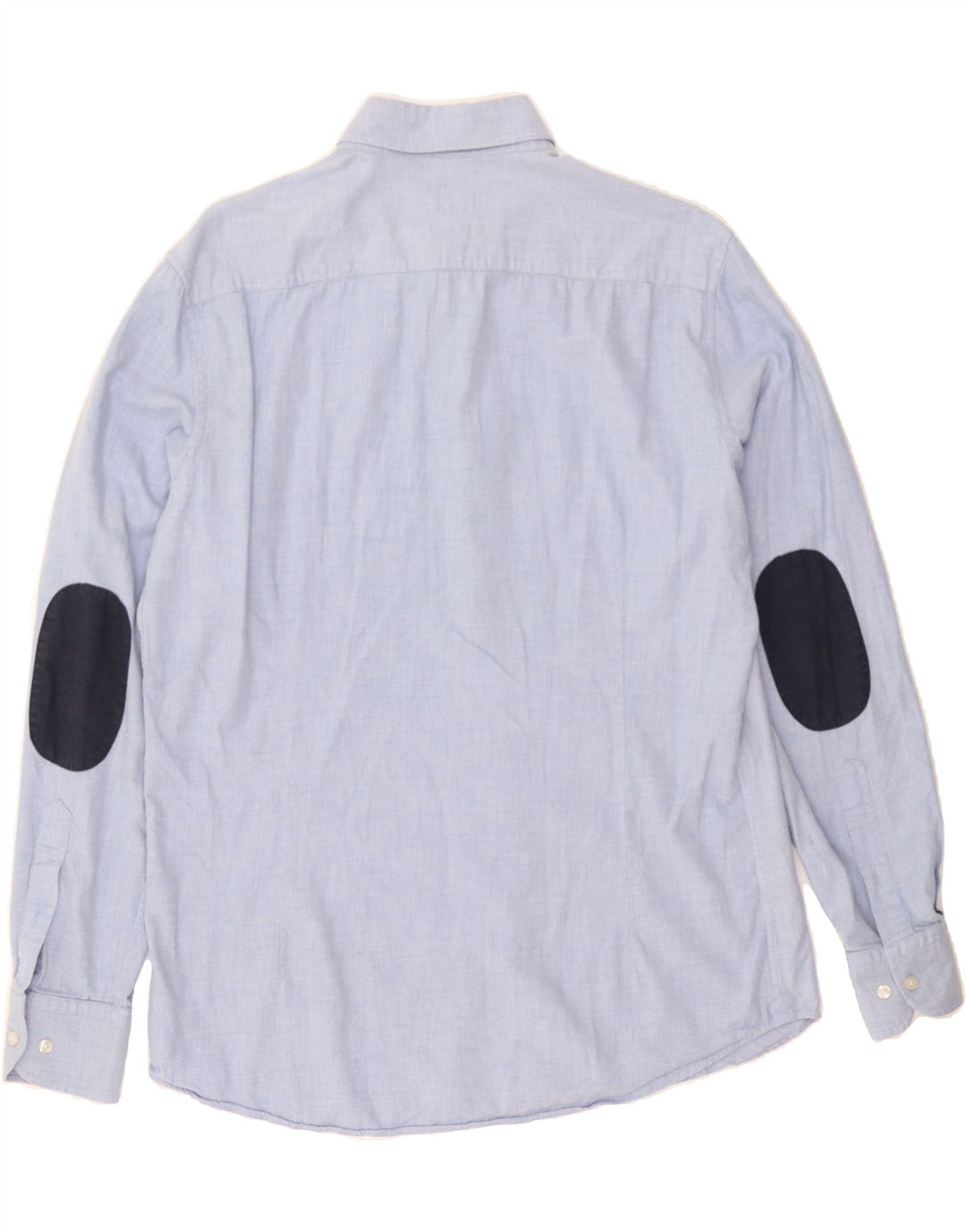 MASSIMO DUTTI Mens Shirt Large Blue Cotton Vintage Massimo Dutti and Second-Hand Massimo Dutti from Messina Hembry 