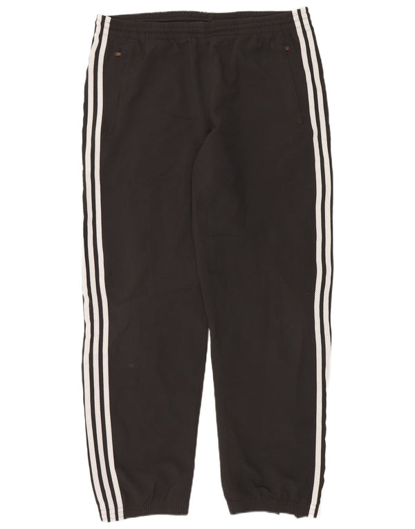 Pantaloni da tuta da uomo Adidas Joggers medio poliestere nero