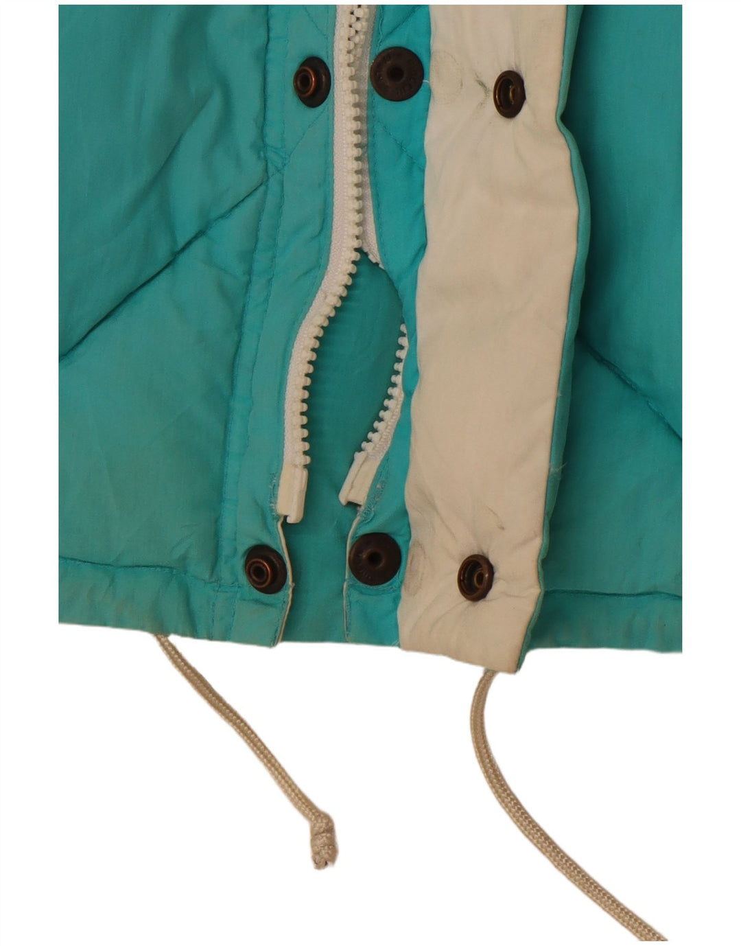 DOLOMITE Gilet trapuntato reversibile da uomo UK 40 Large Blu Cotone